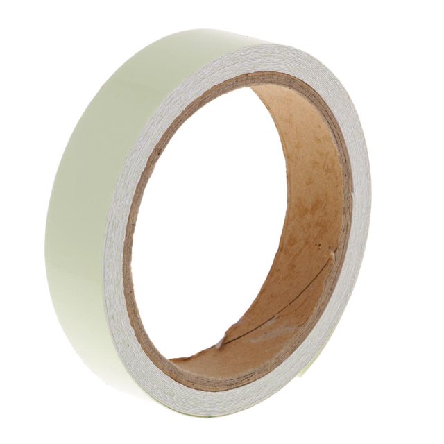 Cinta reflectante li wang verde fluorescente 5m