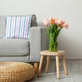 thumbnail image 2 of 20" x 20" Simply Daisy Watercolor Stripe Decorative Throw Pillow, 2 of 3