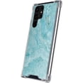 thumbnail image 2 of Skinit Marble Crystal Turquoise Galaxy S22 Ultra Clear Case, 2 of 4