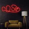 thumbnail image 4 of C-craft Abstract Line Minimalist Clownfish Neon Sign Ocean Decor House Decor Gift, 4 of 5