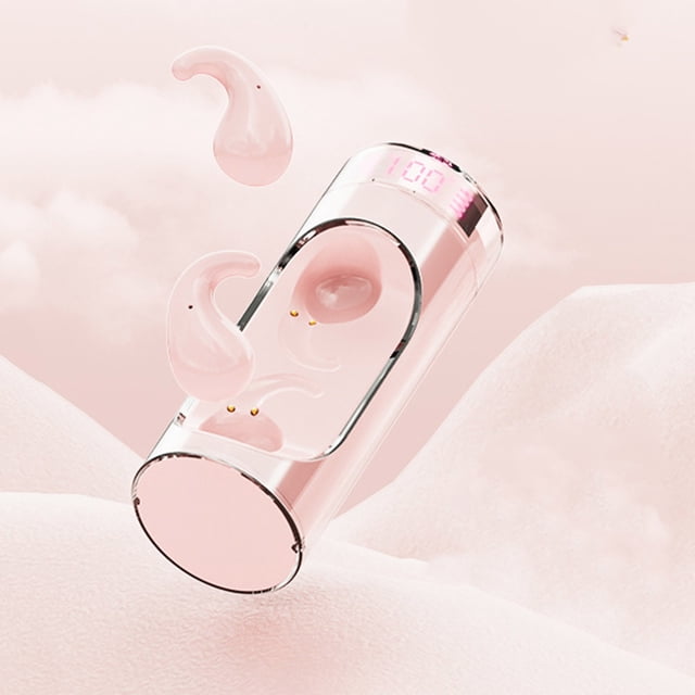 Puntoco Auriculares Bluetooth invisibles Micro Sleep Cancelación de ruido Mini compacto inalámbrico en la oreja