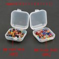 thumbnail image 4 of 10Pack NEW 3.5*3.5*2cm Small Plastic Storage Box for Jewelry Beads Earring Jewelry Container Transparent Square Box Case Container, 4 of 9
