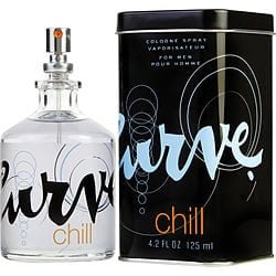 CURVE CHILL by Liz Claiborne COLOGNE SPRAY 4.2 OZ 100% Authentic