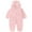 r-308Pink98, variant on Infant Girls Romper Solid Color Long Sleeve Cozy Jumpsuits Playwear Soft Hooded Sleeper Outfit For Toddlers And Kids All Day Comfortable Attire Newborn Onesies Girl,Pink,1-2 Years