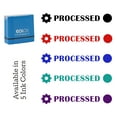 thumbnail image 7 of Printtoo Processed Self Inking Rubber Stamp Pre-Inked Office Stamp- Home Office Business Stationery, Red- 42 x 9 mm, 7 of 7