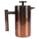 thumbnail image 1 of Cafetera de prensa francesa con filtro de doble capa de acero inoxidable 304 con rampa de gradiente para 350 ml, 1 of 14