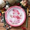 thumbnail image 5 of Darzheoy 10PCS Christmas Disposable Plates, Holiday Party Supplies for Dinner and Events, Festive Paper Plates for Family Gatherings, Decorative Tableware for Celebrations, 5 of 6