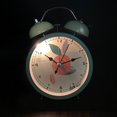 thumbnail image 4 of Saytay Reloj despertador de dormitorio de 3 pulgadas, reloj despertador de metal, reloj de escritorio para decoración del hogar de estudiantes (hy), 4 of 5