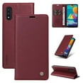 thumbnail image 4 of Funda para Samsung Galaxy A02/M02 Estuche de Cuero PU Tipo Cartera con Ranuras para Tarjetas y Cierre Magnético, 4 of 5