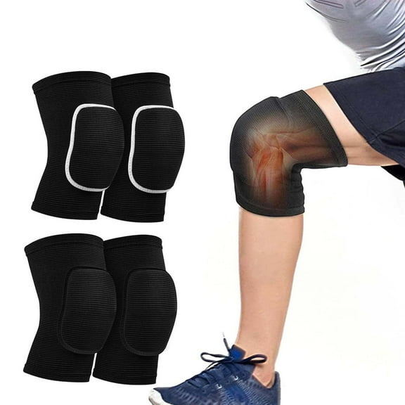 Isvgxsz New Product Explosion Physical Education Soft and Breathable, Thick Sponge, Youth Volleyball, Men'S and Women'S Knee Pads, Volleyball, Dance, Fitness, and Other Sports Knee Pads
