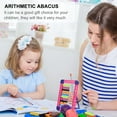 thumbnail image 3 of MasteelfCA 1pc Kid Abacus Arithmetic Abacus Math Educational Counting Toy (Random Color), 3 of 8