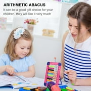 Tineasur Counting Abacus Kids Plastic Toy Math Learning Aid Traditional Design Childrens Educational Tools