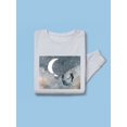 thumbnail image 3 of Celestial Swing Sweatshirt Women -Victoria Borges Designs, Female Large, 3 of 4