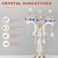 thumbnail image 2 of 20-Pack Prismas en Forma de Corazón de Cristal, 14mm/0.55 Pulgadas, Prismas Colgantes para Candelabros para Hogar/Ventanas/Jardín/DIY [Azul], 2 of 7