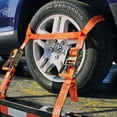 thumbnail image 4 of VULCAN Car Tie Down with Chain Anchors - Side Rail - 4 Pack - PROSeries - 3,300 Pound Safe Working Load, 4 of 12