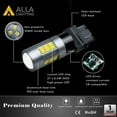 thumbnail image 3 of Alla Lighting 2pcs Super Bright 2000lms 6000K White 3156 3157 LED Bulbs, Back-up Reverse Lights Replacement, New 3035 27-SMD LEDs 3056 3156K 3157K 3057 3047 4114 3457 3456, 3 of 9