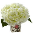 thumbnail image 1 of Nearly Natural 1373-CR Hortensia avec Jardinière Florale, 1 of 3