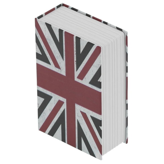 Diversion Book Safe with Real Pages, Combination Book Lock Box Money Safe for Cash, Secret Hidden Storage Faux Dictionary Book Box Disguised Safe for Home Office
