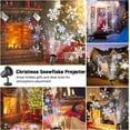 thumbnail image 2 of Christmas Projector Lights Outdoor, Waterproof Led Snowflake Projector Lights, Snowfall Dynamic Snow Effect Decorative Lighting for Xmas Holiday Wedding Indoor Party Decoration, 2 of 7