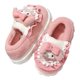 thumbnail image 3 of Hellokitty-Zapatillas de algodón con diseño de gato para mujer, bolso de invierno con tacón, lana bonita, además de terciopelo, zapatos de algodón, 2024, 3 of 3