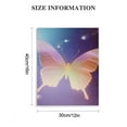 thumbnail image 3 of ZFLMY Butterfly Stars Hologram Art Modern Canvas Prints Wall Art Home Decor Living Room Bathroom Bedroom Office 12x16in, 3 of 5