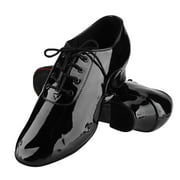 KAUU Soft Comfortable Latin Shoes Fashion Dance Shoe for Men PU Leather 42