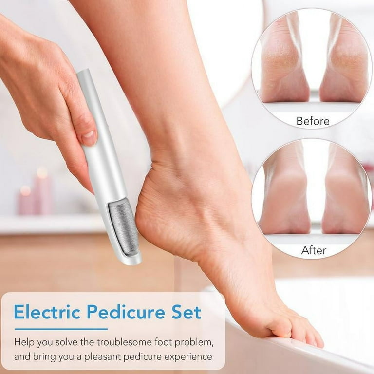LINKEVAP Electric Foot Callus Remover, Waterproof Rechargeable