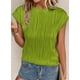 thumbnail image 3 of Camiseta PRETTYGARDEN Verde Militar Manga Corta para Primavera-Verano 2025, 3 of 9