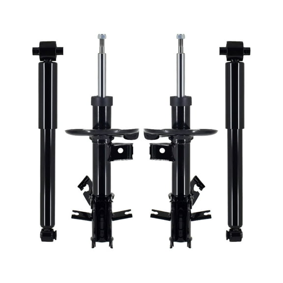Set of 4 Front Suspension Strut Assembly-Rear Shock For 2007-2012 Nissan Sentra