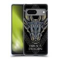 thumbnail image 1 of Head Case Designs Officially Licensed House Of The Dragon: Television Series Graphics Dragon Head Soft Gel Case Compatible with Google Pixel 7, 1 of 7