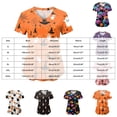thumbnail image 3 of Kakishop Halloween Womens Shirt Fall Tee Shirt Funny Graphic Clothes Halloween Tshirts Women (Orange,XL), 3 of 8
