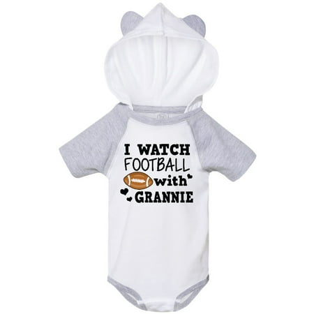

Inktastic I Watch Football with My Grannie Gift Baby Boy Bodysuit