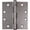 Oil-Rubbed Bronze, variant on Commercial Grade Plain Bearing Hinge, 4-1/2 Inches, Square Corner, .134 Gauge, Satin Chrome by Stone Harbor Hardware