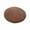 Coffee-14, variant on round Stool Chair Cushion, Seat Pad, Solid Wood, Four Seasons Thickening Sponge, Corduroy Fabric, for Kitchen Island, Bar Stools, Vanity Seats, Chocolate, by FAJHHA