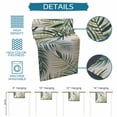 thumbnail image 6 of Burlap Table Runner 36 Inches Long,Summer Tropical Leaves Watercolor Non-Slip Kitchen Table Runners for Dining Room Everyday Use Party Table Decorations Green Foliage, 6 of 9