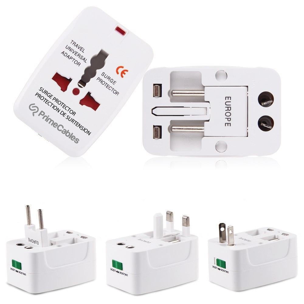 Universal Travel AC Adaptor All in One UK/US/AU/EU/CA Multi Plug
