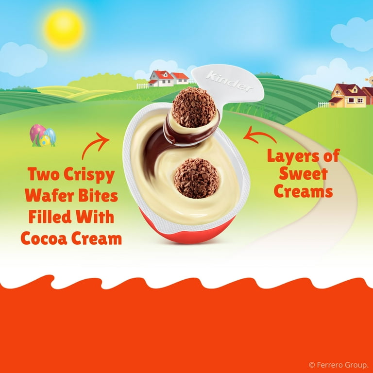 Kinder Joy Eggs, 6 Count, Treat Plus Toy, Sweet Creams and Kinder Joy Eggs, 6 Count, Treat Plus Toy, Sweet Creams and