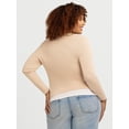 thumbnail image 2 of Jessica Simpson Women's Plus Manuela Layered Look Top, Sizes 0X-4X, 2 of 5