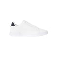 thumbnail image 3 of Tommy Hilfiger Low-Top Cupsole Leather Trainers, White, 3 of 9