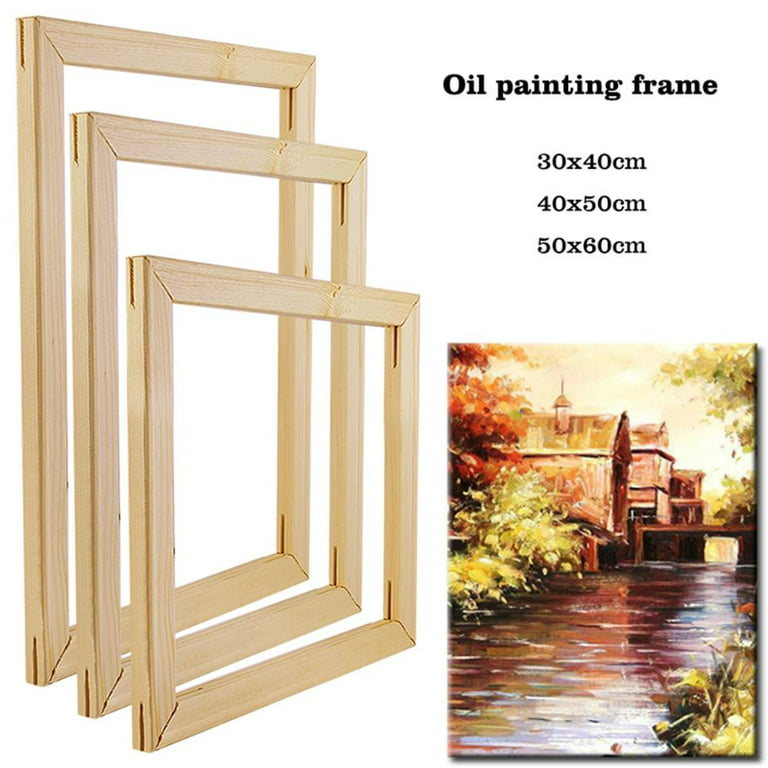 TEHAUX 8 Pcs Diamond Frame Picture Frames 30x40cm With Frame 30cm x 40cm  Frame for Diamond Art Storage for Adults Self-adhesive Frame Display Stand