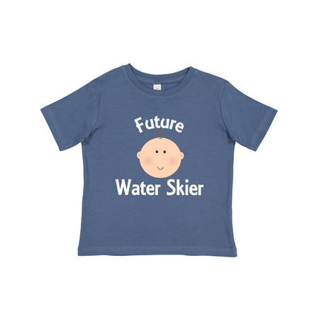 

Inktastic Future Water Skier Gift Baby Boy or Baby Girl T-Shirt
