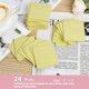 thumbnail image 2 of (paquete de 24) Notas adhesivas HCTBN de 7,6 x 7,6 cm, amarillas, fáciles de quitar, 2 of 6