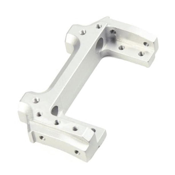 Soporte de parachoques delantero Soporte De Parachoques Delantero De Metal RC Para Axial SCX10 II 90046 90047 RC Car Silver Plata Magideal Soporte de parachoques delantero