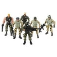 thumbnail image 1 of HLONK Collectible 4+ Action Figures  Plastic Multicolor  6 Count, 1 of 11