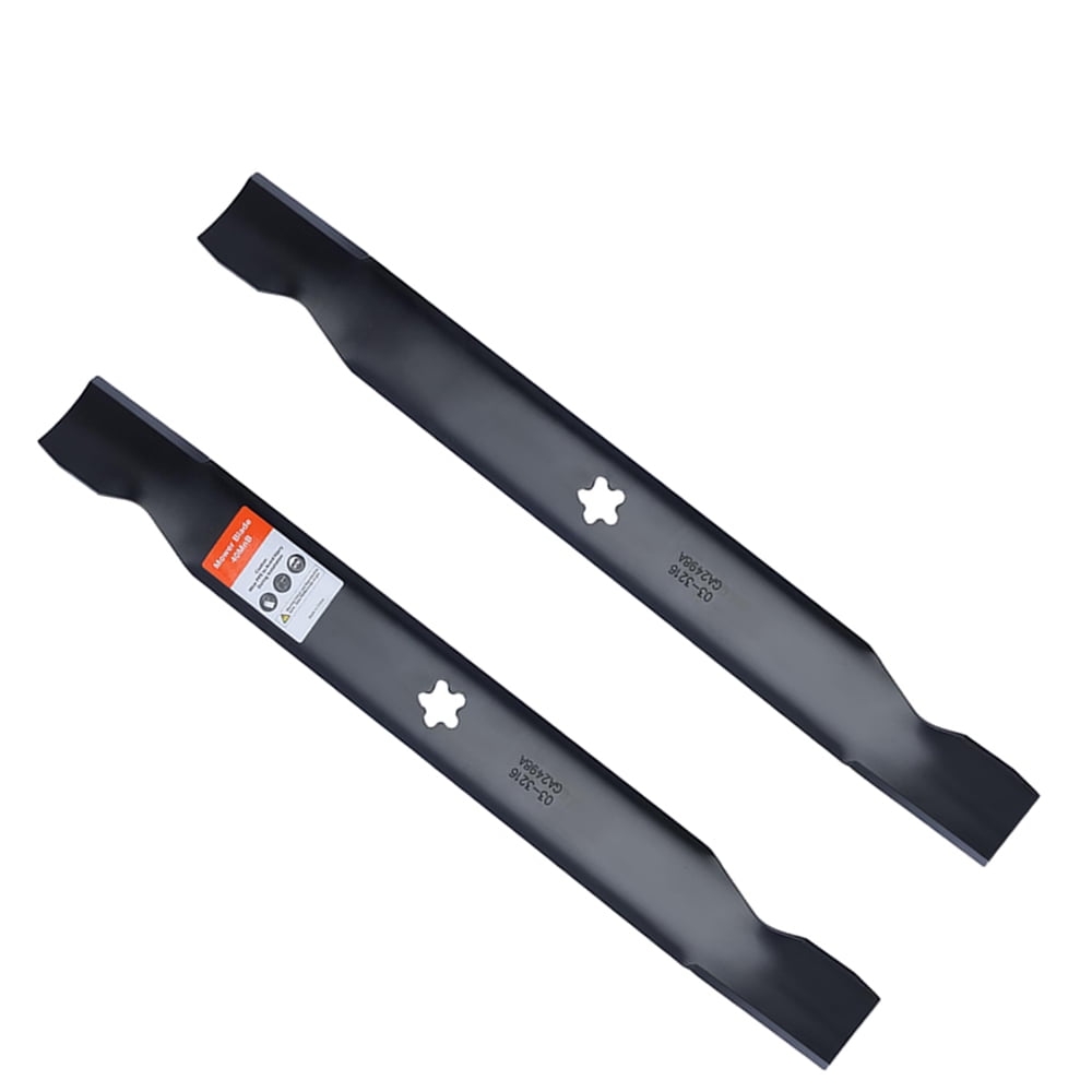 2 pieces 138971 Mower Blades for Craftsman LT1000 LT2000 42 inch Riding Mower, Poulan Pro Husqvarna 42'' Deck Lawn Tractor