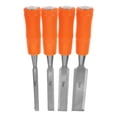 thumbnail image 3 of 4pcs Multi-function Carving Chisel Carpenter Engraving Chisel Wood Craft DIY Engraving Tool Flat Tip Chisel, 3 of 5