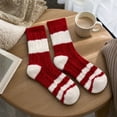 thumbnail image 4 of Busydd 6‑Pack Christmas Socks for Women Winter Fashion Thermal Warm Socks Comfortable Casual Holiday Fuzzy Cotton Socks, 4 of 7