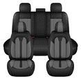 thumbnail image 2 of DIKSOAKR Car Seat Covers Full Set for Kia Seltos 2021-2024 2025 5 Seats Waterproof Leather Front and Back Car Seat Covers Protectors Grey,Full Set(2 Row 5 Seats), 2 of 10