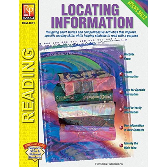 Pre-Owned Specific Skills Series: Locating Information | Reproducible Activity Book, 9781561757343, 1561757349, Paperback,