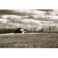 thumbnail image 2 of Alan Hausenflock 4x24 White Modern Wood Framed Wall Art Titled - Cloudy Skies II, 2 of 5